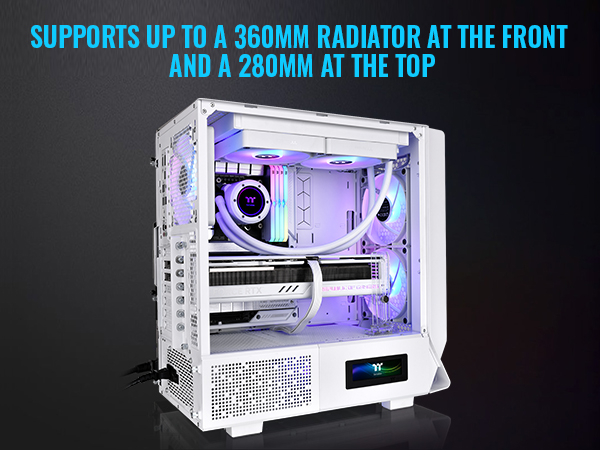 Thermaltake Ceres 330 TG ARGB Mid Tower E-ATX Case